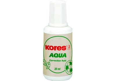 Корректор с кисточкой 20мл. Kores AQUA водная основа K69101