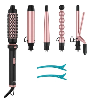 Плойка 5 в 1 WINNINGSTAR ST-5776 Black