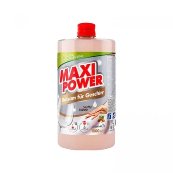 MAXI POWER Засіб-бальзам для миття посуду Мигдаль 1л запаска MAXI POWER (279688)