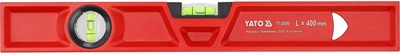 Poziomnica aluminiowa Yato YT-30090 odlewana 400 mm (5906083125386)