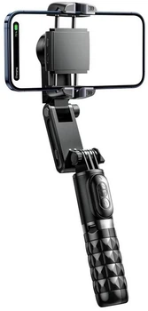 Селфи палка/трипод RTAKO Q10R Mini Clip Selfie Stick Black (6942063215332)