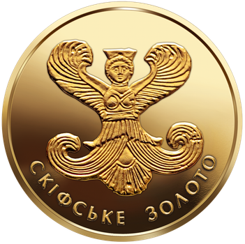 Монета НБУ Золота Скіфське золото богиня Апі 2008 рік