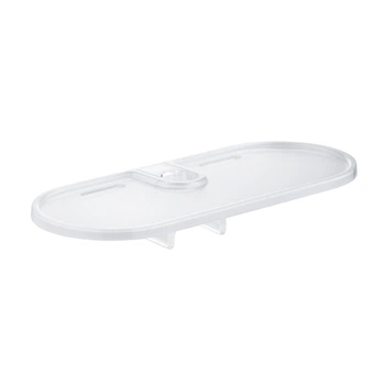 Полка настенная GROHE QuickFix Vitalio Universal 222мм округлая пластик прозрачная 27725000