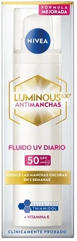 Fluid do twarzy Nivea Cellular Luminous 630 Spf 50 przeciw plamom starczym 40 ml (4005900782892)