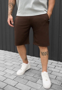 Трикотажні шорти Staff wh dark brown S