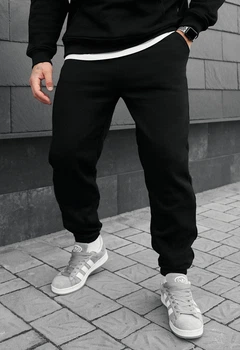 Спортивні штани Staff fad black fleece XS