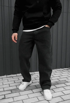 Джинси Staff 040 dark gray baggy 36
