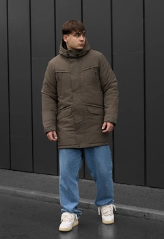 Зимова парка Staff st dark khaki XS