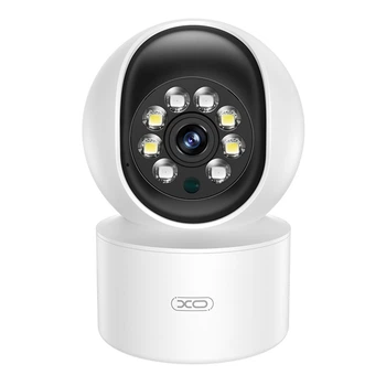 Смарт IP Камера XO CR01 Smart Treasure EU керування через програму Worry Pro обертається на 340° White