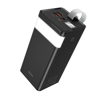 Універсальна Мобільна Батарея Power Bank Hoco J86A Powermaster 22.5W fully compatible 50000 mAh Чорний