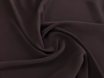 Ткань Силки Париж, горький шоколад, пог. м. (с124, 2505096E, цв6)