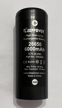 Аккумулятор 26650 Keeppower IMR26650 6000mAh 15A 3.6В