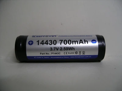 Аккумулятор KEEPPOWER 14430 700mAh 4/5AA