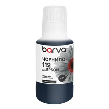 Чорнило Barva Epson 112 140 мл, special black, OneKey (E112-1017)
