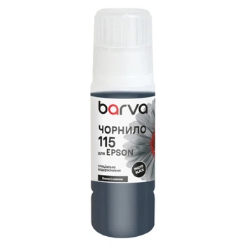 Чернила Barva Epson 115 70 мл, secial OneKey, photo-black (E115-866e)