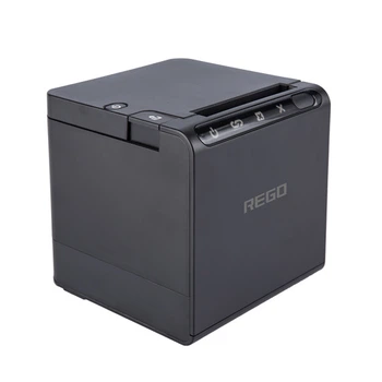 Термопринтер POS чековый принтер USB+LAN с автообрезкой REGO RG-P80B 58/80мм