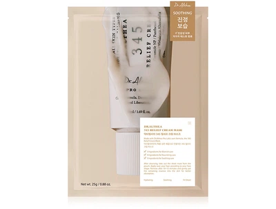 Успокаивающая тканевая маска для лица с ресвератролом Dr.Althea 345 Relief Cream Mask (8809447256283)