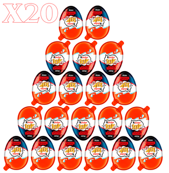 Комплект шоколадных яиц Kinder Joy Funko Netflix Stranger Things 20 шт по 20 г (1DEE4F81D845)