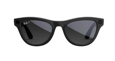 Смарт-очки Ray-Ban Meta Skyler Gen 2 Standard Shiny Black Frame / Gradient Graphite Polarized Lenses (RW4014 601/T3 52-20)