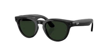 Смарт-очки Ray-Ban Meta Headliner Gen 2 Standard Shiny Black / Clear to Graphite Green Transitions (RW4013 601/1M 50-23)
