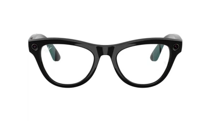 Смарт-очки Ray-Ban Meta Skyler Standard Shiny Black Frame / Clear Lenses (RW4010 601/SB 52-20)