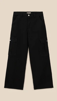 Джинсы Карго для мальчика LAWA BBC02325 140 см Черный shop (2000999478109)