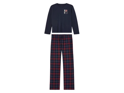 Пижама (лонгслив и штаны) для мальчика Pepperts LIDL 457112 134-140 см (8-10 years) темно-синий