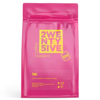 Кава мелена 25 Coffee Roasters арабіка TNB 250г (фільтр)