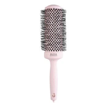 Удлиненный брашинг Olivia Garden Expert Blowout Speed Wavy Pastel Pink 55 мм.