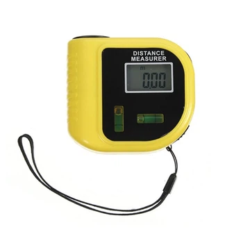 Лазерная линейка Distance Measurer CP 3010 для точного измерения расстояний с ЖК экраном и компактным дизайном