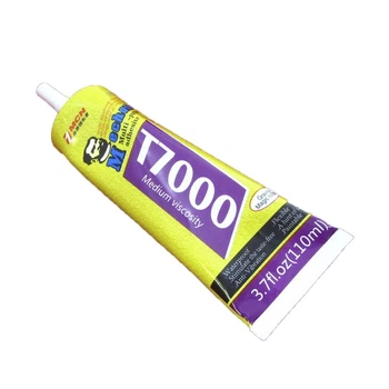 Клей силиконовый Mechanic T7000, чёрный, 110ml, в тюбике с дозатором