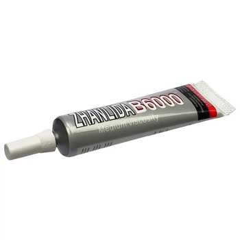 Клей силиконовый B-6000, прозрачный, 15ml, в тюбике с дозатором