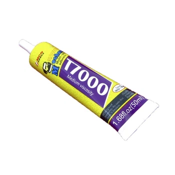 Клей силиконовый Mechanic T7000, чёрный, 50ml, в тюбике с дозатором