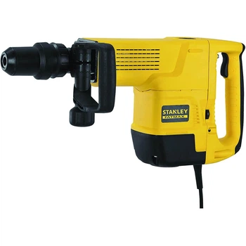Молоток відбійний мережевий STANLEY FatMax, SDS-Max, 1600 Вт, 14.7 Дж, 900-1890 уд/хв, валіза, вага 10.5 кг (SFMEH230K)