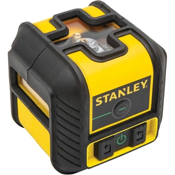 Рівень лазерний STANLEY "Cross90", 2 батарейки тип АА, зелений промінь, вага 0.57 кг (STHT77592-1)