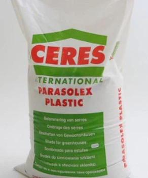 Краска для затенения теплиц Parasolex Plastic (Польша) (уп. 1кг)