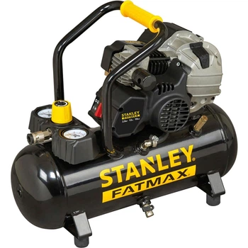 Компрессор повітряний з ремінним приводом STANLEY FATMAX FMXCM0043E, продуктивність 222 л/хв, потужність 1.5 кВт, тис 10 Бар, об'єм