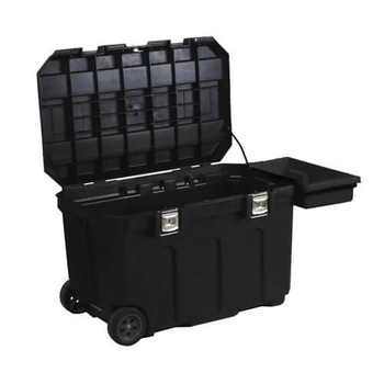Ящик STANLEY "MOBILE JOB CHEST", 962x591x578 мм, пластиковий з колесами, з інтегрованим замком. (1-93-278)