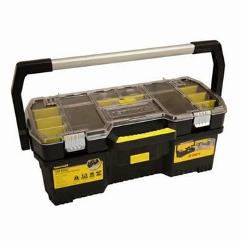Ящик STANLEY 24", 670x323x251мм, професійний, пластмасовий, відкритий з органайзером. (1-97-514)