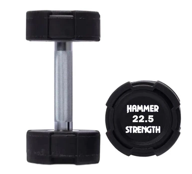 Гантель Hammer Strength 22.5 кг уретанова FF22.5TPU