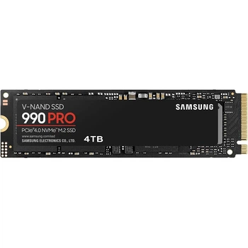 Накопичувач SSD Samsung 990 PRO 4Tb NVMe M.2 Gen4x4 (MZ-V9P4T0BW)