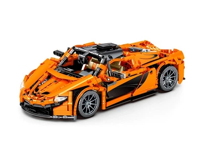 Конструктор SY BLOCK спортивный автомобиль McLaren 950 деталей Оранжевый (8602)