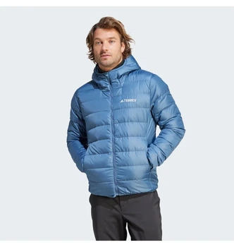 Синій пуховик чоловічий hooded jacket blue Terrex Multi Light Down xs