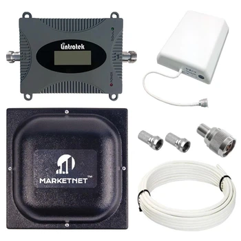 Репитер усилитель мобильной связи и интернета Lintratek KW16L-WCDMA 3G 2100 МГц (17/8 дБи)