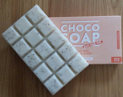 Choco soap Натуральное мыло-скраб с экстрактом календулы и мёдом 140 гр