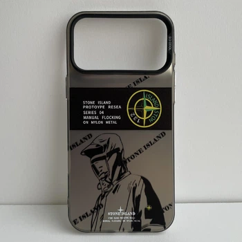 Чехол c принтом "Stone Island" для Apple iPhone 17 Pro