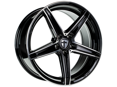 Диск Tomason TN20 NEW Black Polished R20 W8.5 PCD5x112 ET30 DIA72.6