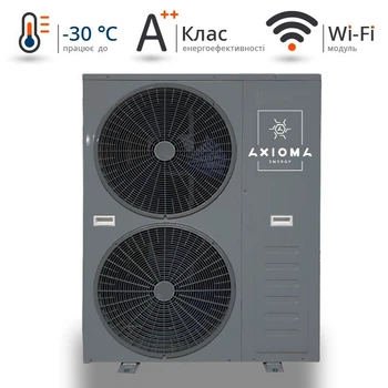 Тепловий насос Inverter + EVI моноблок, 15кВт 230В, модель - AXHP-EVIDC-15M, AXIOMA energy