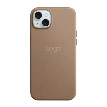 Чохол FineWoven Case with MagSafe для iPhone 15 Taupe