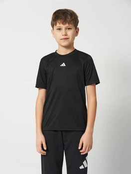 Дитяча футболка Adidas Essentials IV9576 122-128 см Black (4067896529158)